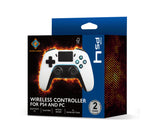 Deltaco Gaming controller PS4/PC/Android/iOS, white