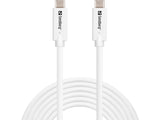 Sandberg 136-75 USB-kabel USB 3.2 Gen 2 (3.1 Gen 2) 3 m USB C 10 Gbit/sek. 100 W Hvid