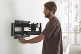 SANUS TV WALL MOUNT 47-90 INCH EXTENDS 25 2,29 m (90") Sort