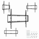 Gembird WM-70F-03 tv-beslag 177,8 cm (70") Sort