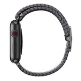 Uniq Aspen flettet rem til Apple Watch 1/2/3/4/5/6/7/8/SE/SE2 40/38/41 mm - Grå