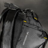 Wozinsky Travel Sports Bag Bag Bag Bag Hand Luggage Bag 40x20x25 cm for Airplane Black (WSB-B01)