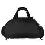 Wozinsky Travel Sports Bag Bag Bag Bag Hand Luggage Bag 40x20x25 cm for Airplane Black (WSB-B01)