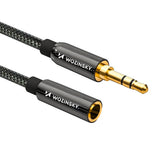 Wozinsky lydkabel 3 m 3.5mm Sort