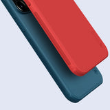 Nillkin Super Frosted Shield Pro holdbar kuffert, cover til iPhone 13 Pro Max, blå
