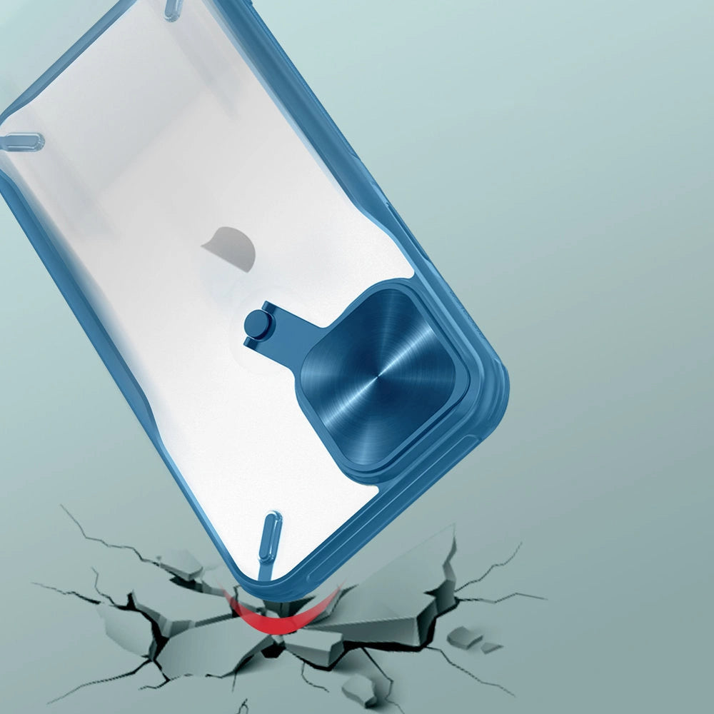 Nillkin Cyclops Case holdbar kuffert med kameraomslag og sammenklappelig stand til iPhone 13 Pro Max sort