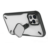 Nillkin Cyclops Case holdbar kuffert med kameraomslag og sammenklappelig stand til iPhone 13 Pro Max sort