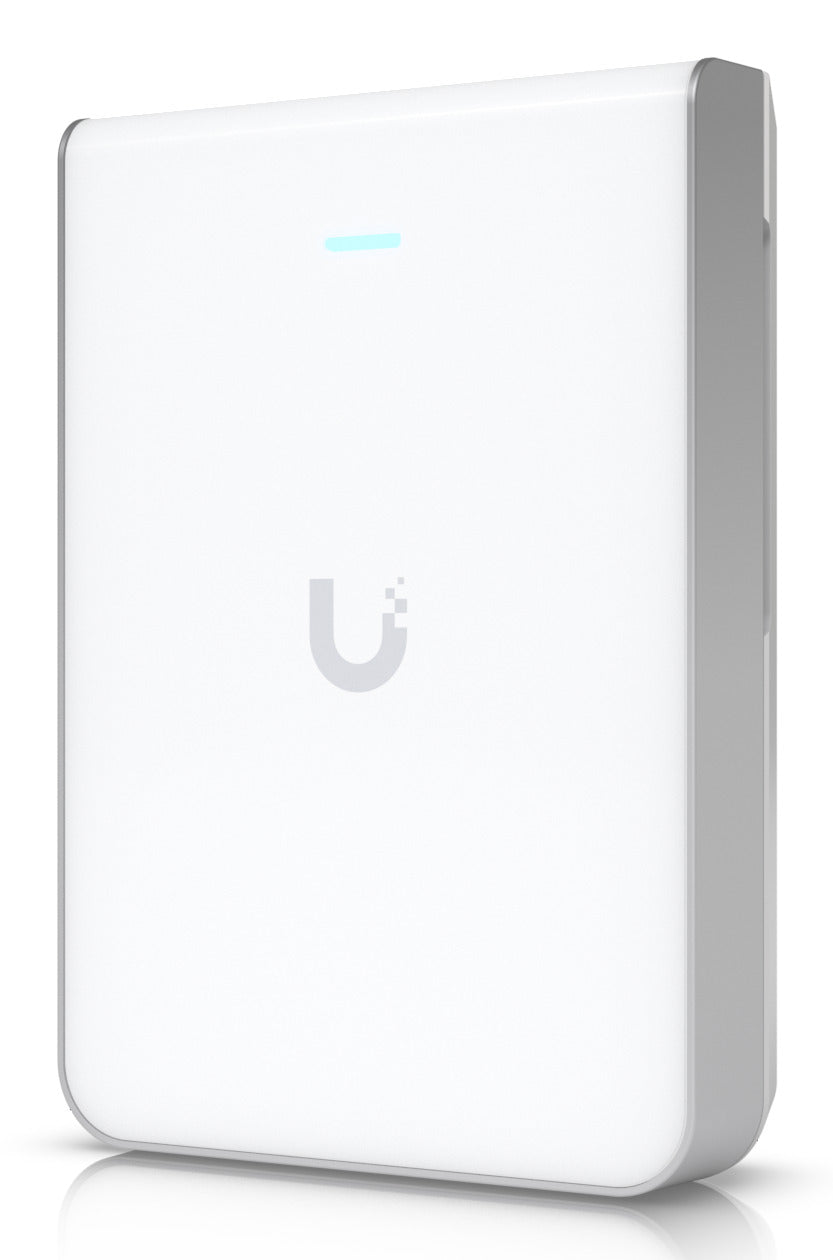 Ubiquiti Unifi U7 Pro Wall Adgangspunkt 2,4/5/6 GHz WiFi 7 Hvid