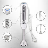 Adler AD 4625w Nedsænkning blender 1500 W Sølv, Hvid