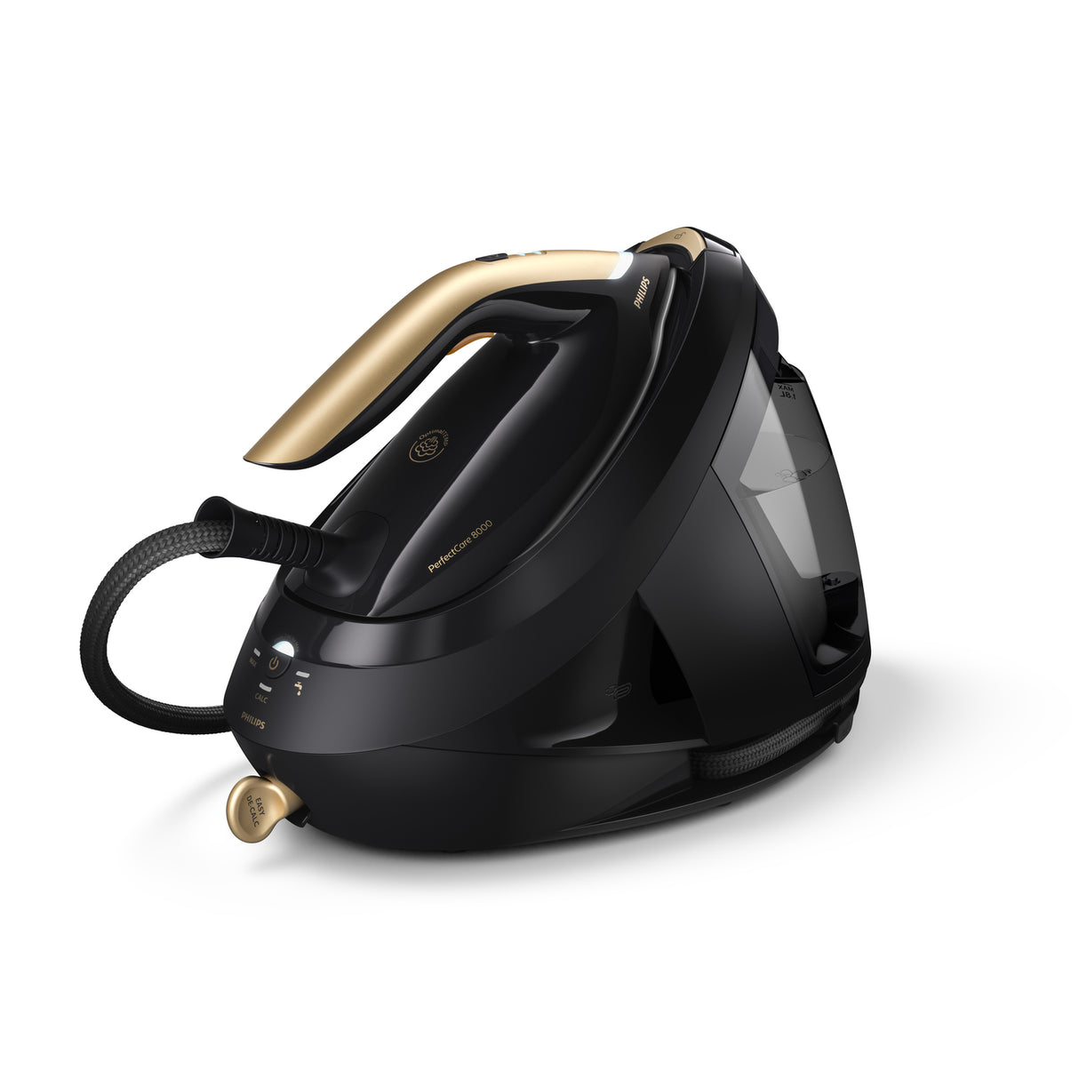 Philips PSG8130/80 Dampstrygning station 2700 W 1,8 L SteamGlide Elite-strygesål Sort, Guld