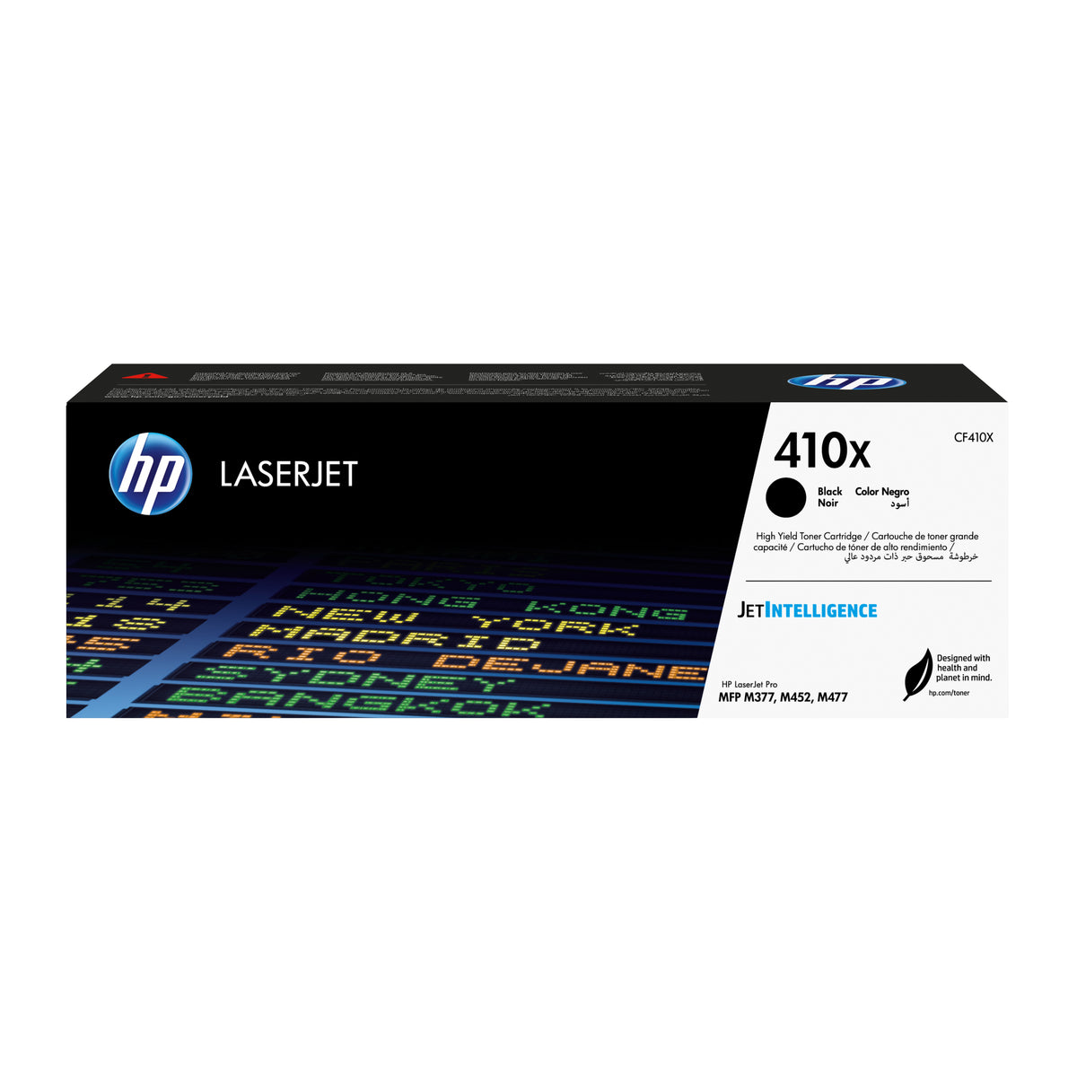 HP 410X Sort 6500 sider Toner CF410X