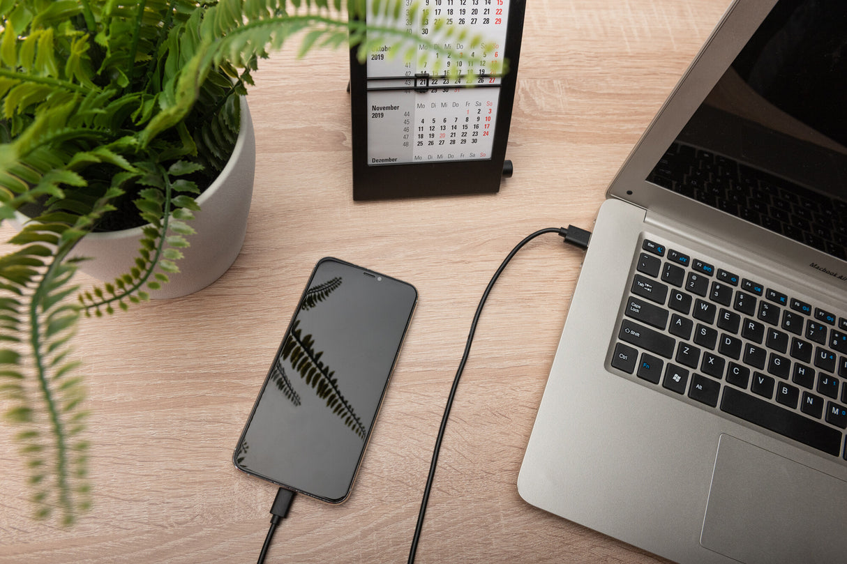 Digitus AK-300136-010-S USB-kabel USB 3.2 Gen 1 (3.1 Gen 1) 1 m USB C USB A Sort