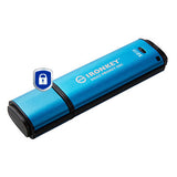 Kingston Technology IronKey 32GB USB-C Vault Privacy 50C AES-256 Encrypted, FIPS 197
