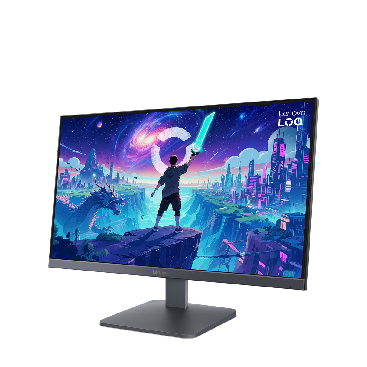 Lenovo LOQ 27Q-10 computerskærm 68,6 cm (27") 2560 x 1440 pixel Quad HD LED Sort