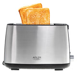Adler AD 3214 brødrister 7 2 skive(r) 900 W Sølv