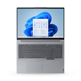 Lenovo ThinkBook 16 G7 ARP AMD Ryzen™ 5 7535HS Laptop 40,6 cm (16") WUXGA 16 GB DDR5-SDRAM 512 GB SSD Wi-Fi 6E (802.11ax) Windows 11 Pro Engelsk Grå
