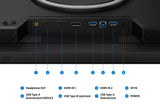 Samsung G80HS computerskærm 81,3 cm (32") 6144 x 3456 pixel 6K Ultra HD LCD Sort