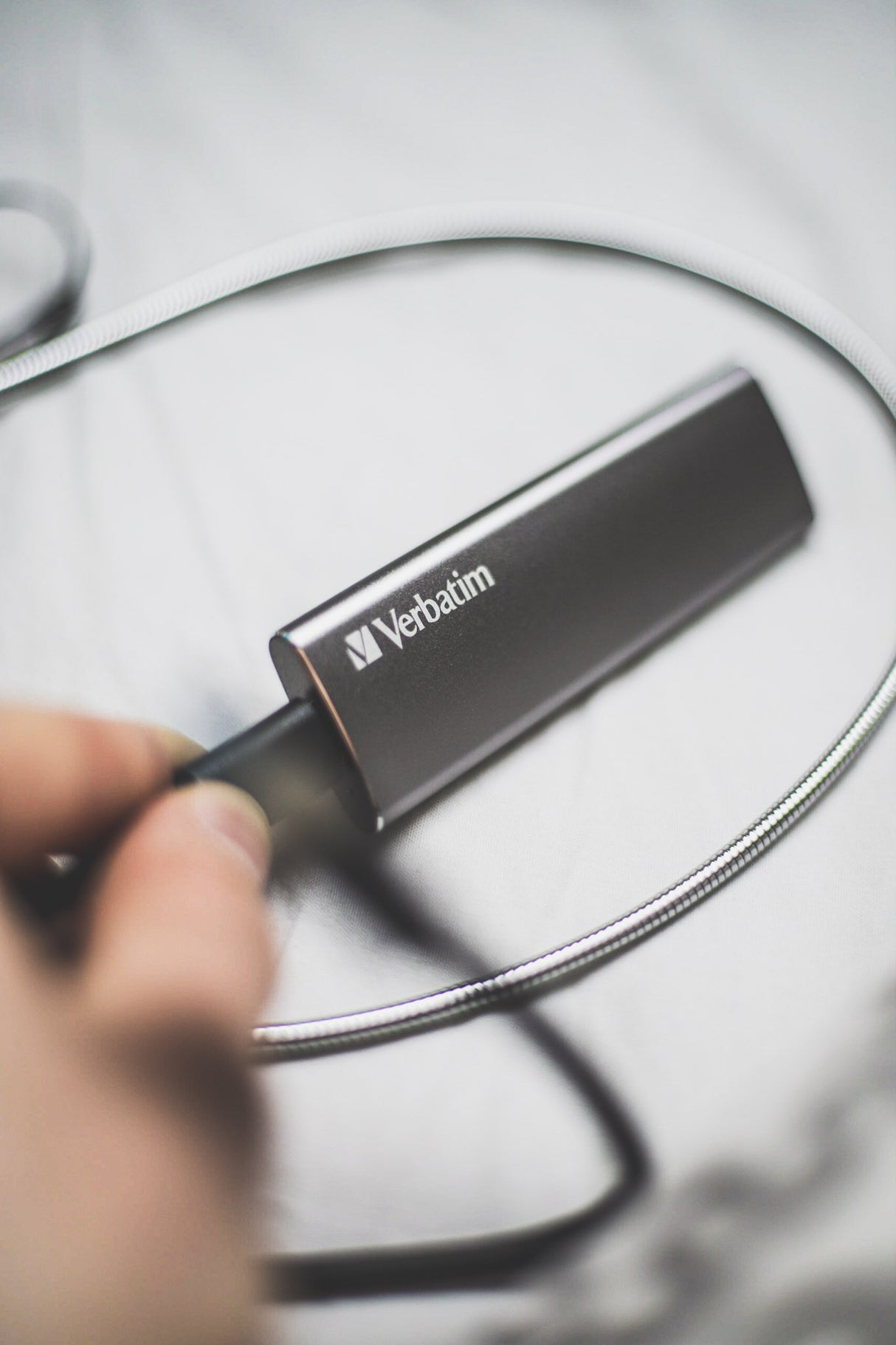 Verbatim Vx500 1 TB USB Type-C 3.2 Gen 2 (3.1 Gen 2) Sølv