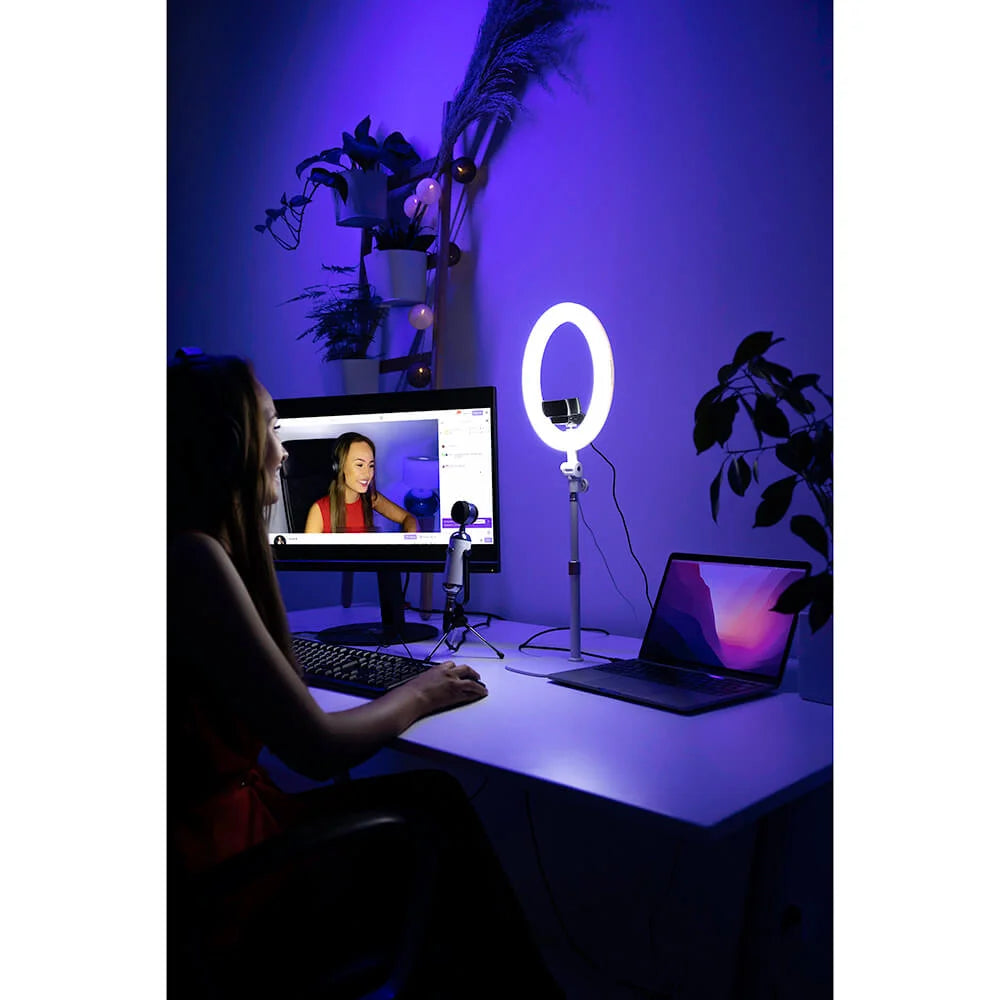 LED Ring Desk Light 10"