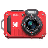 Kodak Digital Camera Pixpro Wpz2 4x Wp 16 Mp Wifi Red