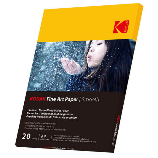 21x29,7cm Smooth Mat Fotopapir 230g/m² 20 Ark