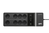 APC Back-UPS 650VA 230V 1 USB charging port - (Offline-) USV UPS-enhed Standby (offline) 0,65 kVA 400 W 8 AC stikkontakt(er)