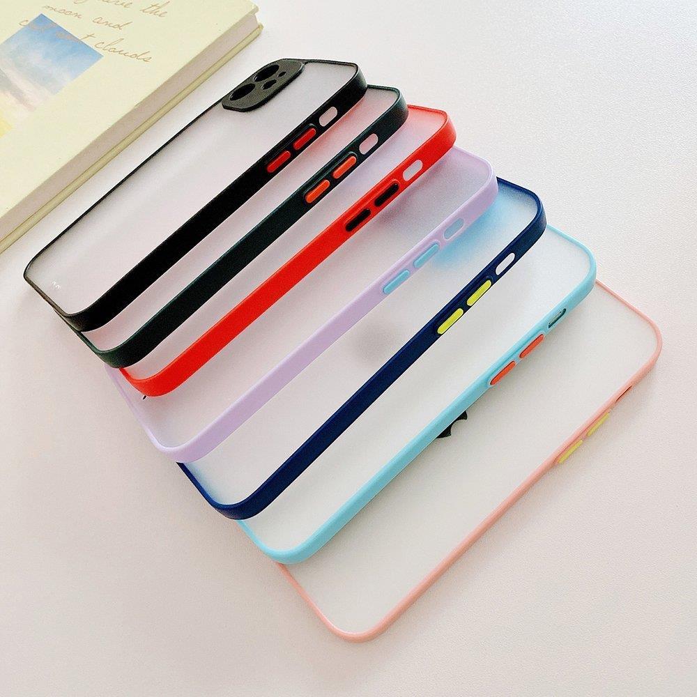 Milky Case Silicone Flexible Translucent Case til Xiaomi Redmi 9T Red