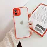 Milky Case Silicone Flexible Translucent Case til Xiaomi Redmi 9T Red