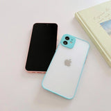 Milky Case Silicone Flexible Gennemsigtige Case til Xiaomi Redmi 9T Blue