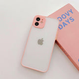 Milky Case silikone fleksibelt gennemsigtigt etui til Samsung Galaxy A72 4G pink