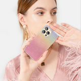 Kingxbar Travel Series luksuriøse elegante tilfælde til iPhone 13 Pro orange (Sunset)