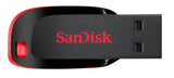 SanDisk Cruzer Blade 16GB USB 2.0 USB stick Sort Rød