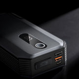 Baseus powerbank Power Starter Jump Starter start enhed booster 20000mAh 12V (2000A / 1000A) + krokodille klip kabler sort (CGNL020001)