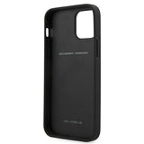 Ferrari FEOMSHCP12LBK iPhone 12 Pro Max sort/sort hardcase Off Track læder nylon stribe