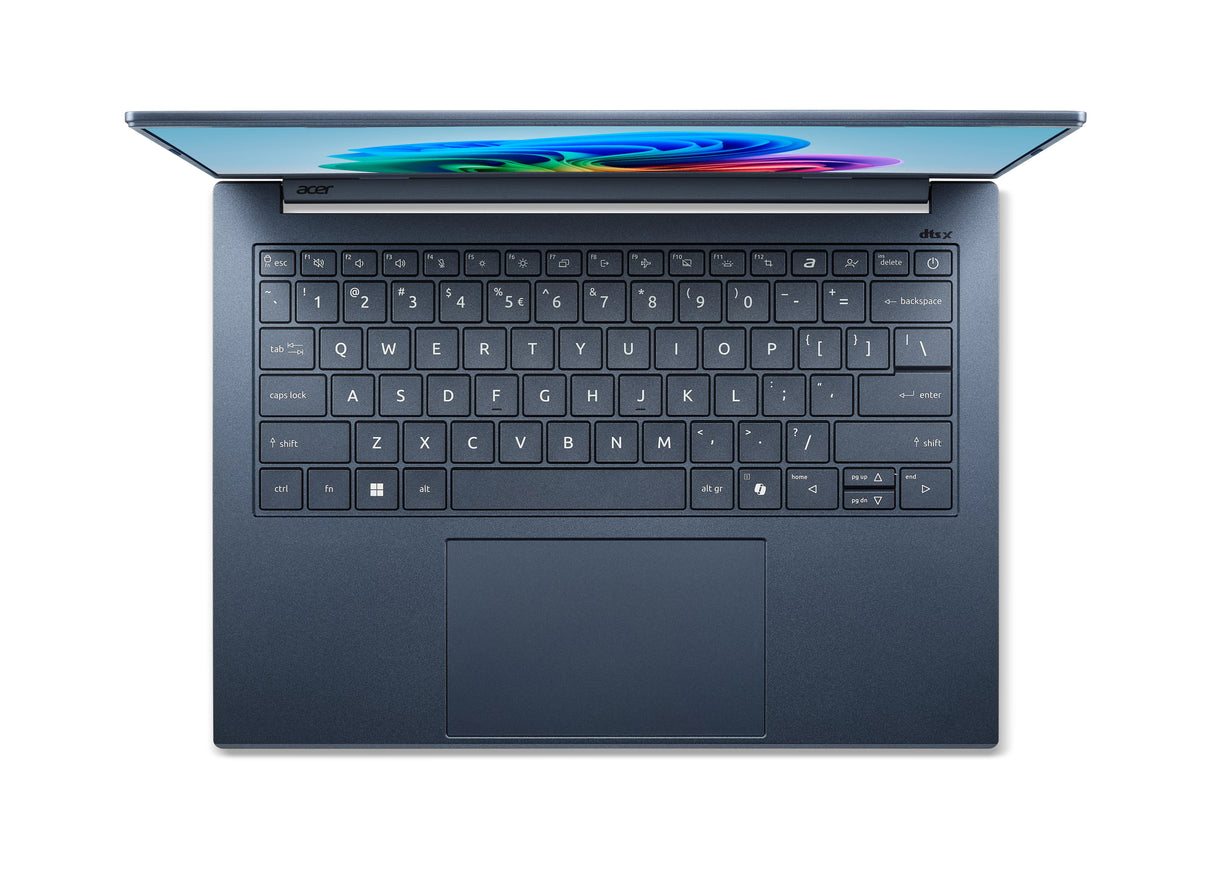 Acer Aspire 14 AI A14-11M-X7S4 Snapdragon X1-26-100 Laptop 35,6 cm (14") WUXGA 32 GB LPDDR5x-SDRAM 1 TB SSD Wi-Fi 7 (802.11be) Windows 11 Home Blå