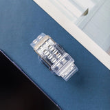 Silicone Band Strap Armbånd Case Strap Light Set til Apple Watch 42mm - Rød