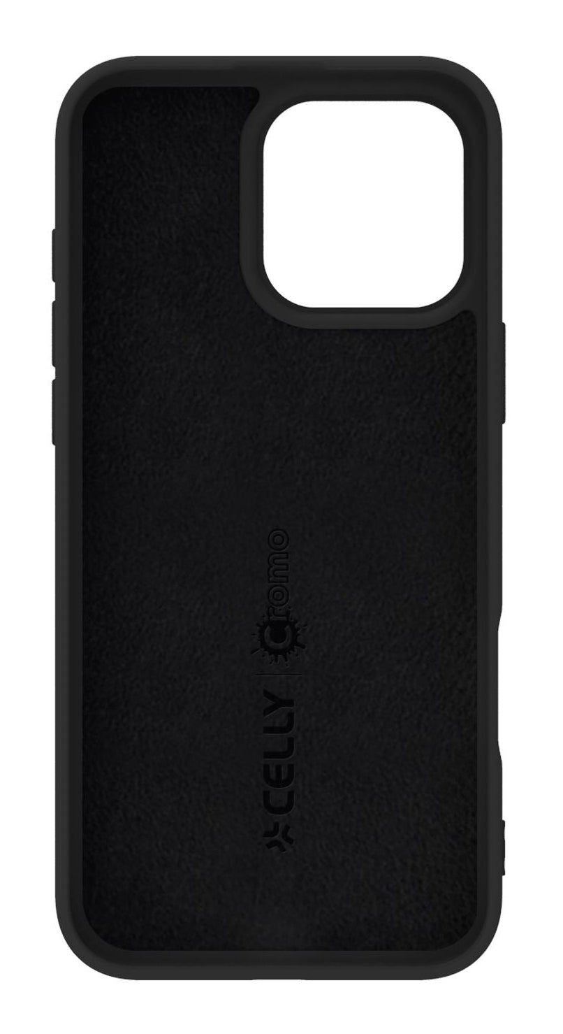 Celly Cromo Black cover for iPhone 16 Pro Max