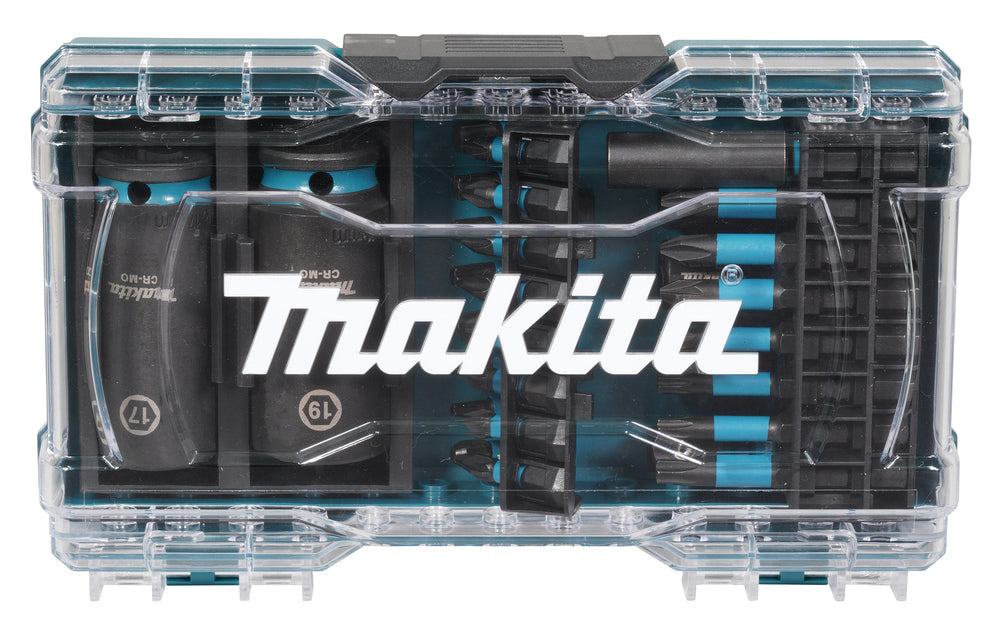 Makita E-22903 Impact Black Slagtoppe og Bitssæt 30-dele