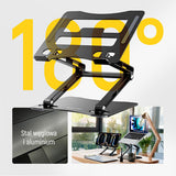 Wozinsky WRS-CPY75DSB Stander til laptop og tablet Sort 43,9 cm (17.3")