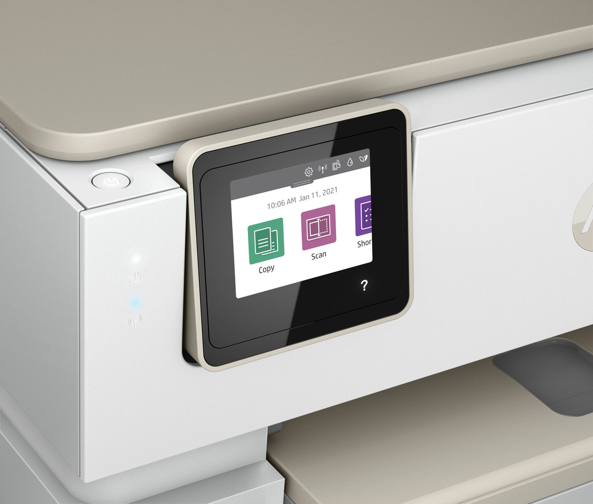 HP ENVY Inspire 7220e Trådløst All-in-One Farve Printer, Instant Ink; Kopimaskine, scanner