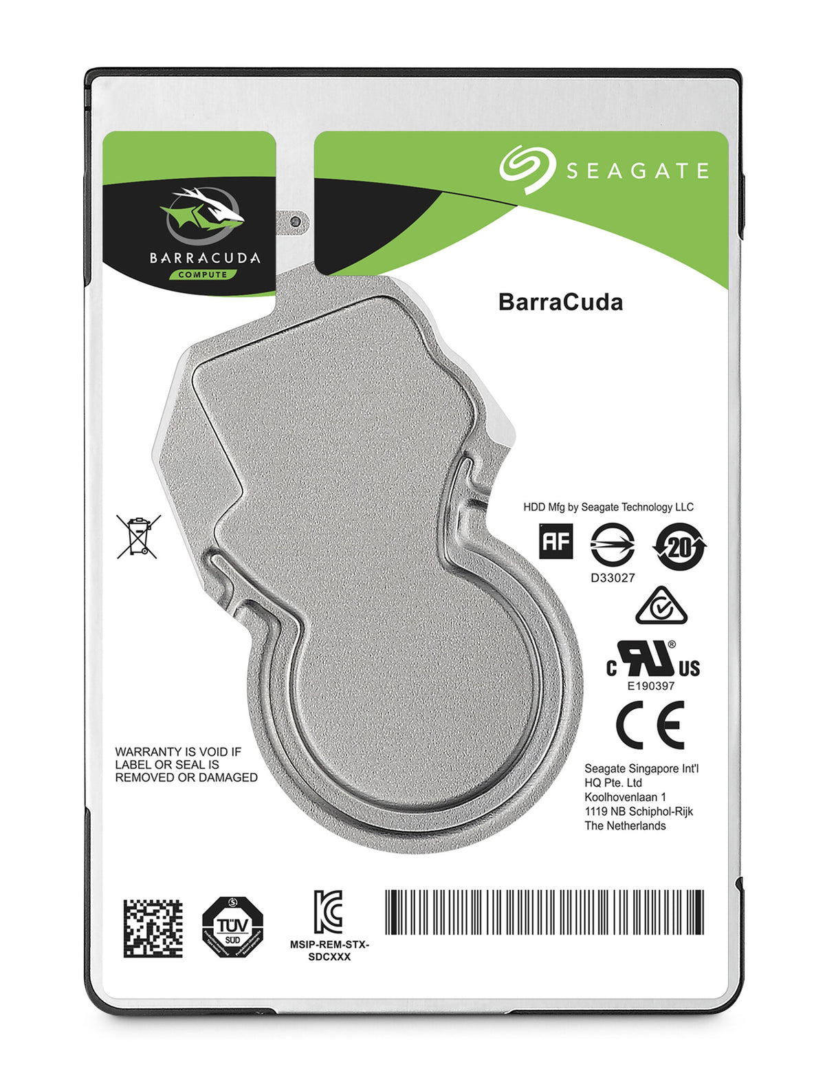 Seagate Barracuda ST4000LM024 harddisk 4 TB 5400 rpm 128 MB 2.5" Serial ATA III