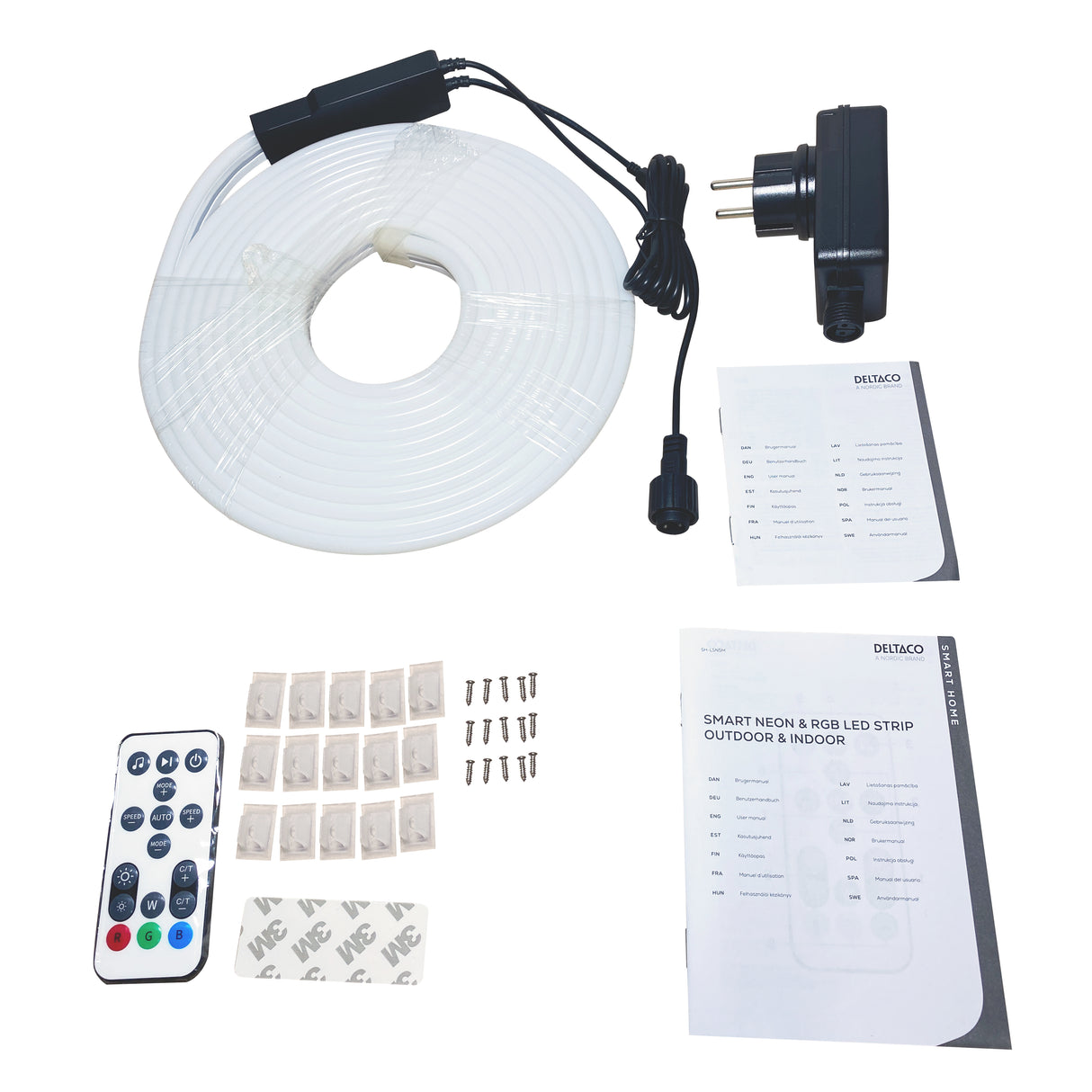 Deltaco SH-LSN5M Smart Home Neon RGB LED-strip