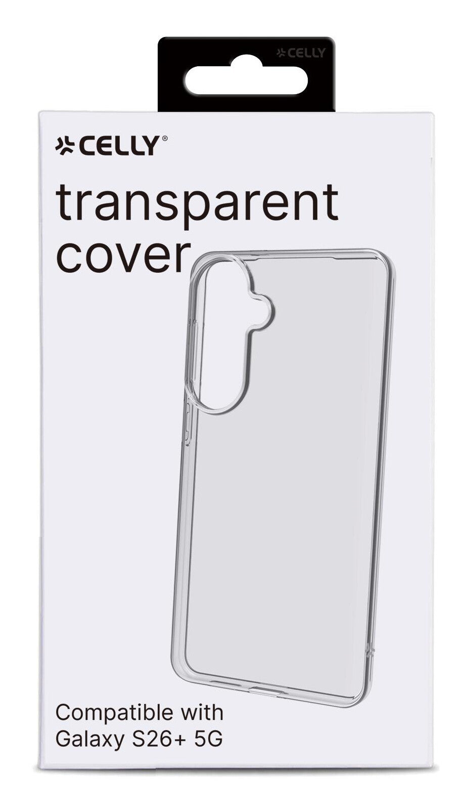Celly GELSKIN1164 mobiltelefon etui 17 cm (6.7") Cover Transparent