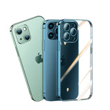 Joyroom Chery Mirror Case Cover til iPhone 13 Pro Metallic Frame Silver (JR-BP908 sølv)