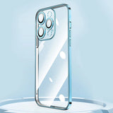 Joyroom Chery Mirror Case Cover til iPhone 13 Pro Metallic Frame Silver (JR-BP908 sølv)