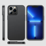 Joyroom 360 Full Case forside og bagside til iPhone 13 Pro + skærmbeskytter af hærdet glas sort (JR-BP935 sort)