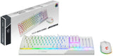 MSI VIGOR GK30 tastatur Mus inkluderet Spil USB QWERTY US International Hvid