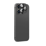 AmazingThing Hærdet Glaslinse i Flykvalitet til iPhone 16 Pro / 16 Pro Max - Sort