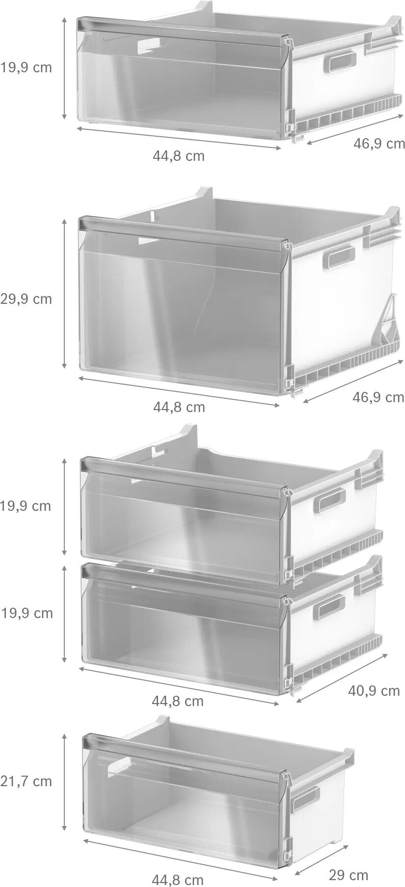 Bosch GSN36VLCG fritstående fryseskab
