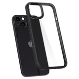 Spigen Ultra Hybrid iPhone 13 Case - Matte sort
